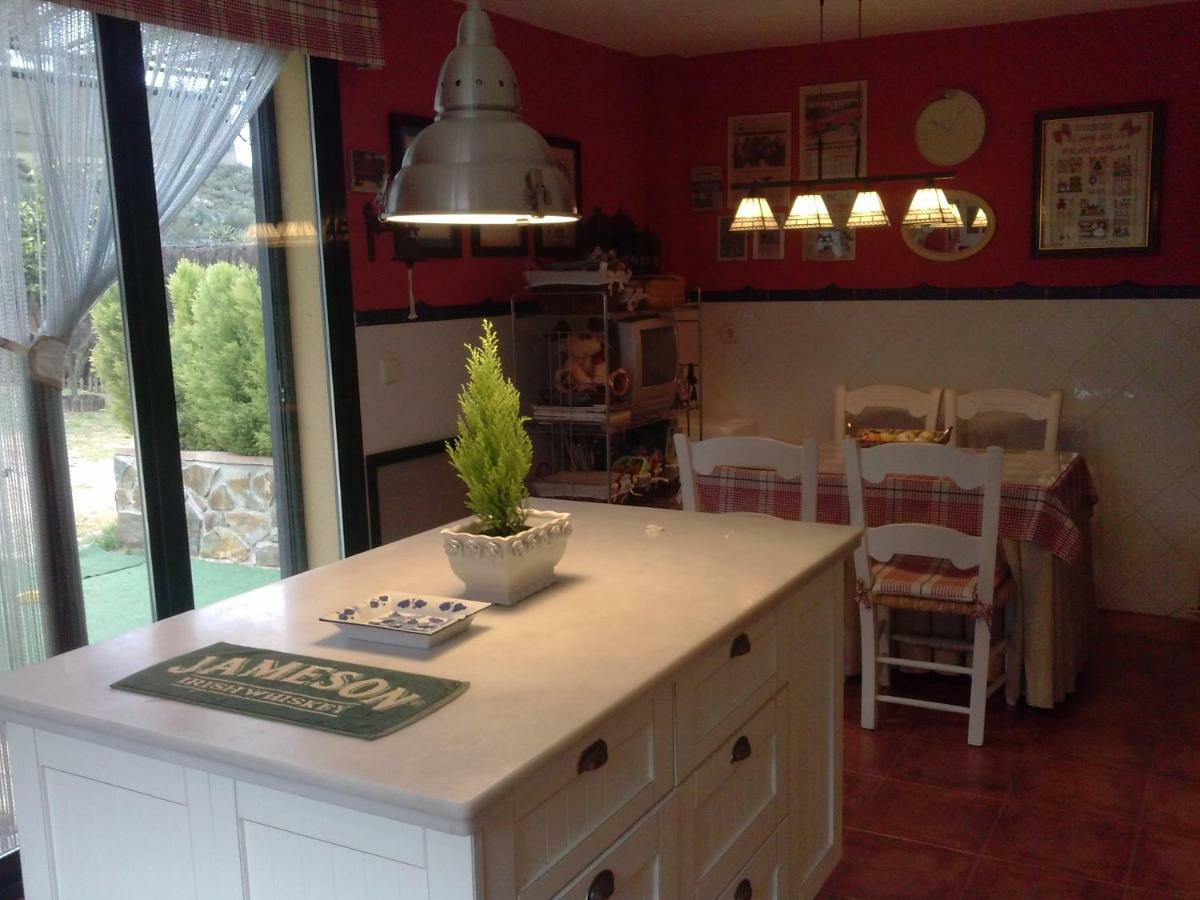 Casa Encantadora Con Piscina Privada Y Chimenea Villa Las Jaras Exterior foto