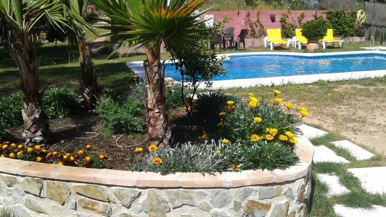 Casa Encantadora Con Piscina Privada Y Chimenea Villa Las Jaras Exterior foto
