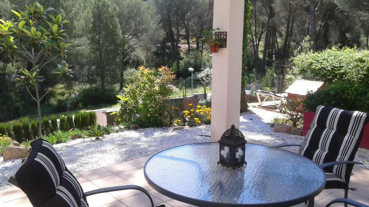 Casa Encantadora Con Piscina Privada Y Chimenea Villa Las Jaras Exterior foto