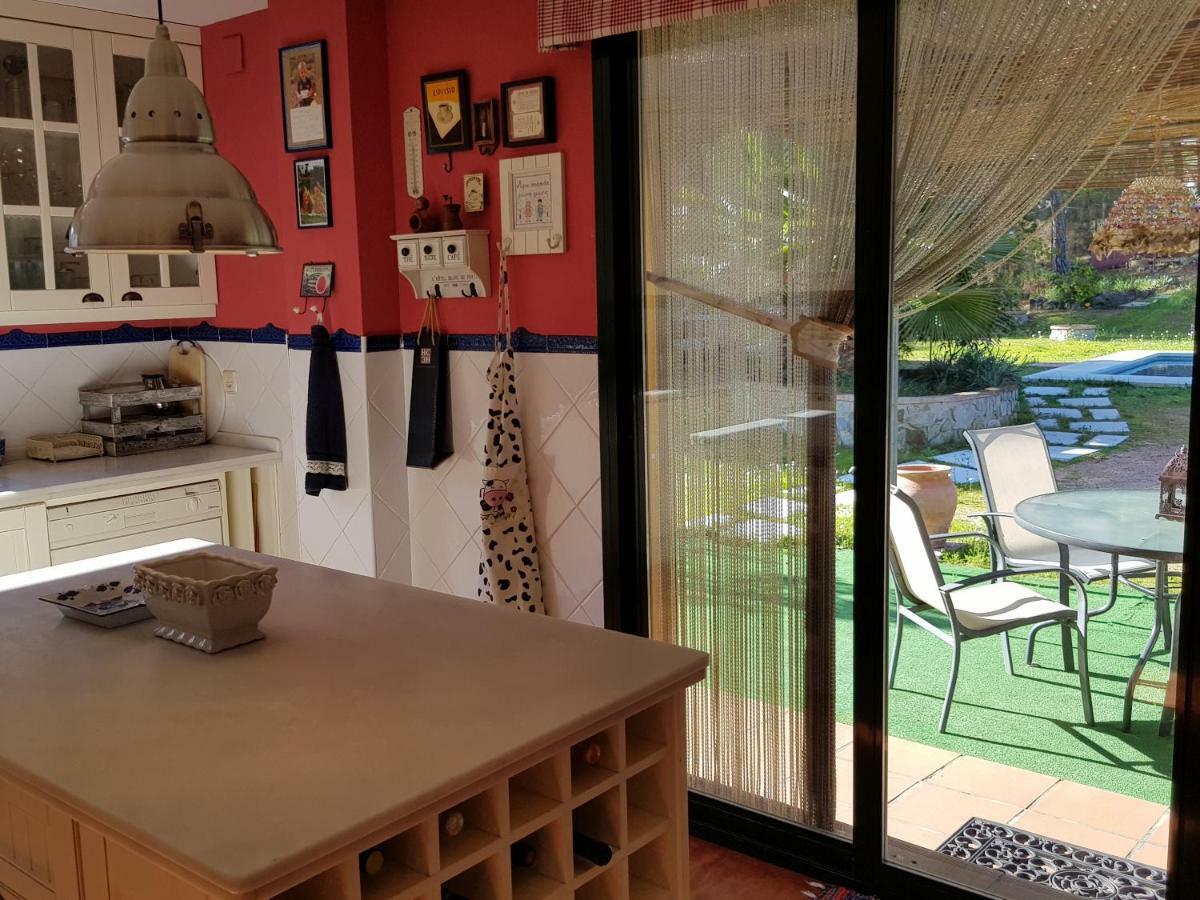 Casa Encantadora Con Piscina Privada Y Chimenea Villa Las Jaras Exterior foto