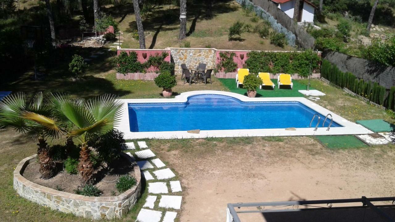 Casa Encantadora Con Piscina Privada Y Chimenea Villa Las Jaras Exterior foto